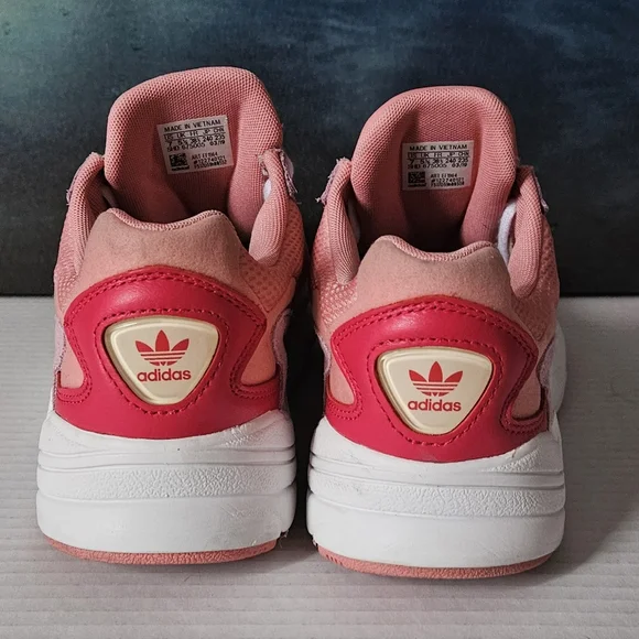Adidas Pink and Cream Sneakers - Picture 10 of 13